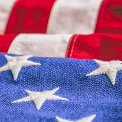 American Made USA Flag - Embroidered